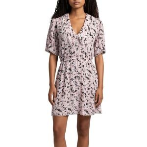 Aritzia Sunday Best Aki Floral Dress Pink